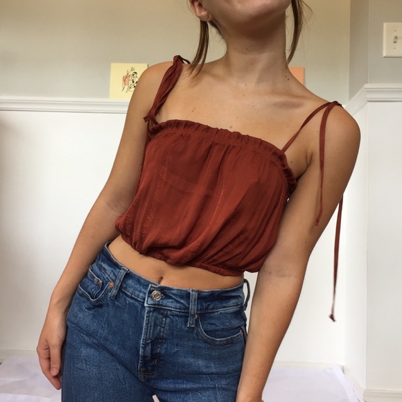 NWT pacsun little moss crop top - Picture 3 of 3